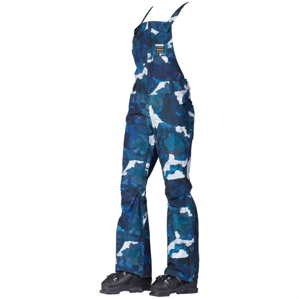NWT Armada Cassie Overalls - Ski Bib - Snow Bib - Snow Pants - Ocean Lava - S
